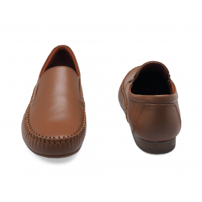 Women Courts Flat SY-07 Tan Nappa